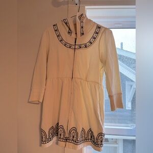 Anthropologie Saturday Sunday  zip up tunic